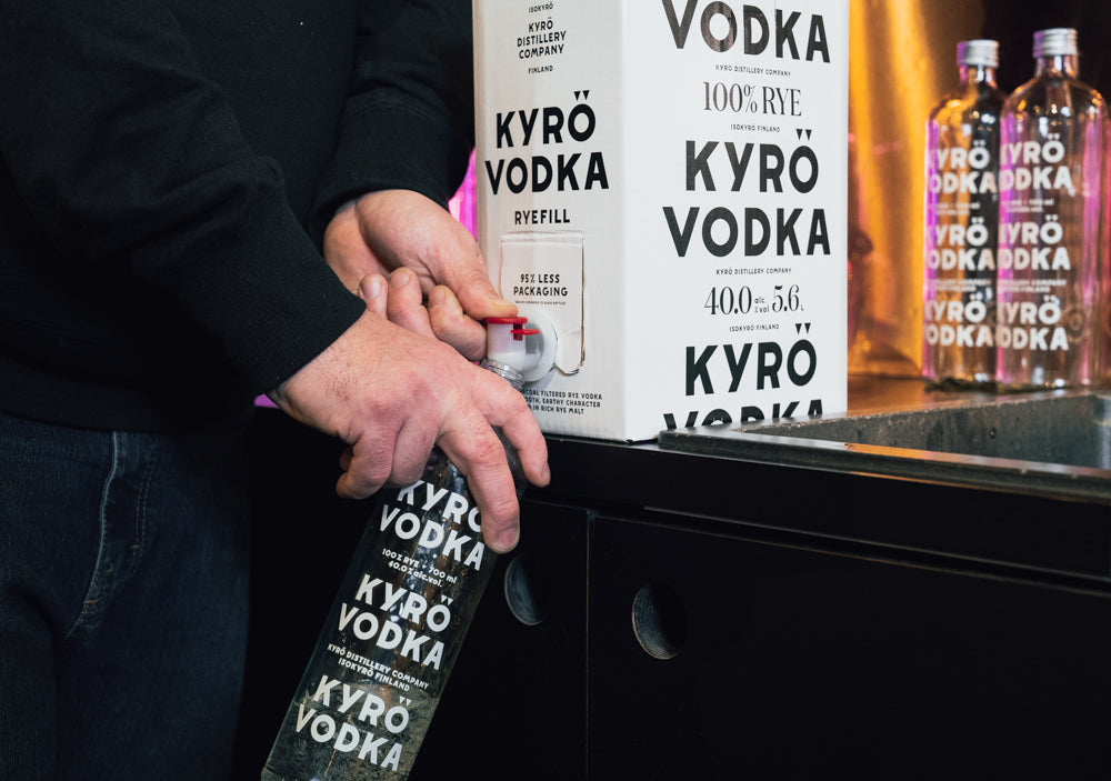 Fill the bottles